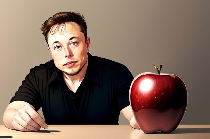 elon musk apple