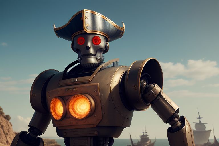 pirate robot