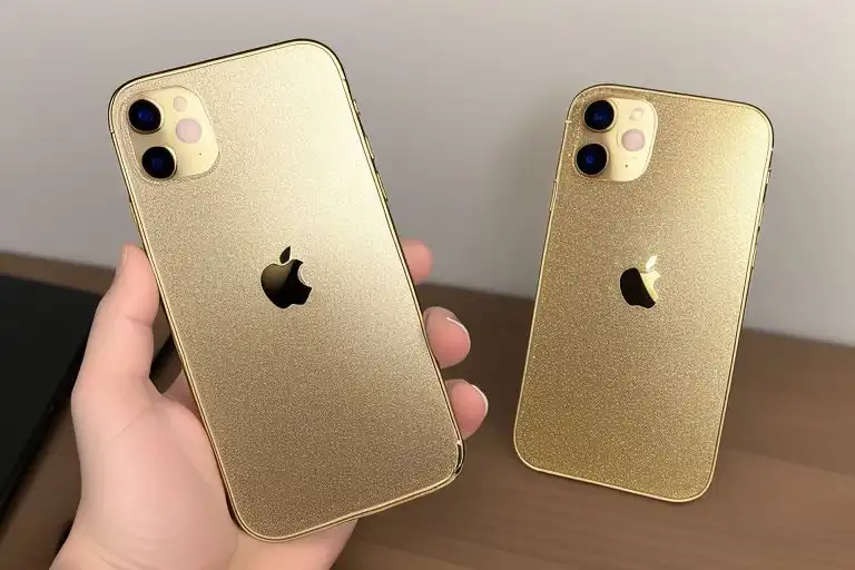 gold iphone 14