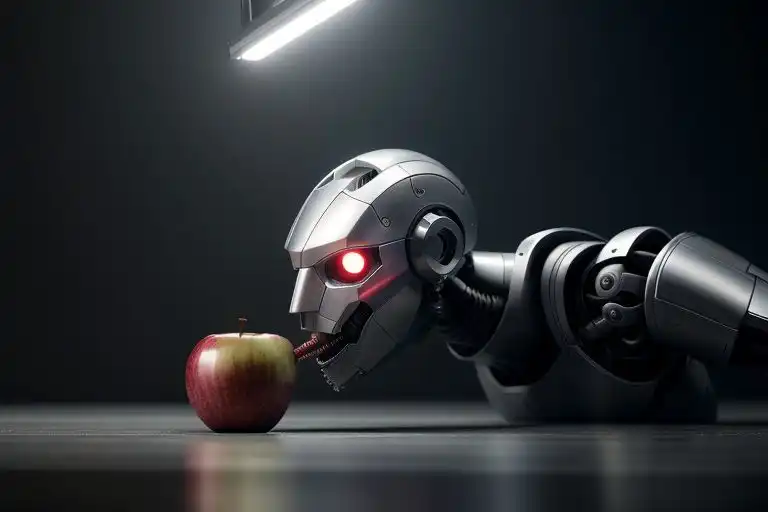 robot apple