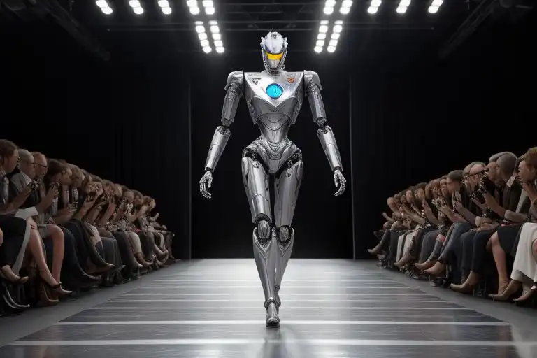 mannequin mode robot defile