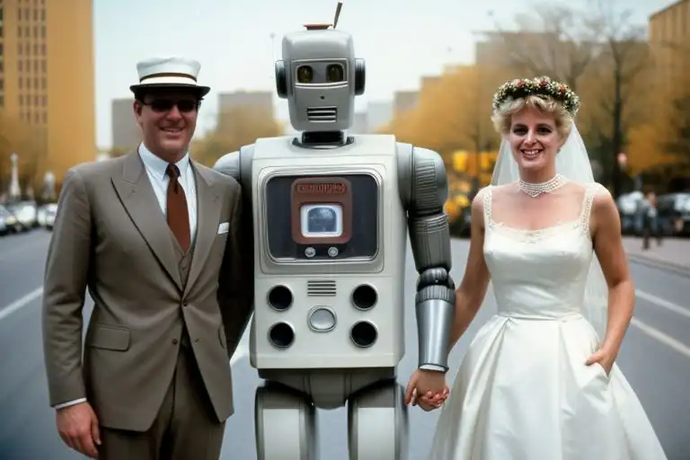 robot wedding planner