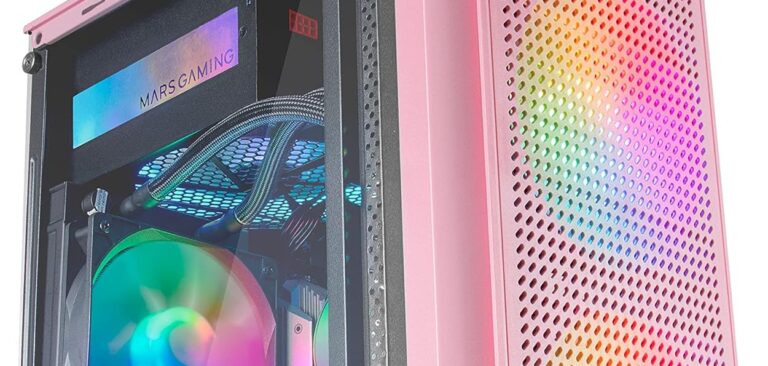 Révélation Éblouissante : Le Boîtier Mars Gaming MC300P Rose avec Éclairage FRGB qui Transformera Votre PC en Œuvre d’Art!