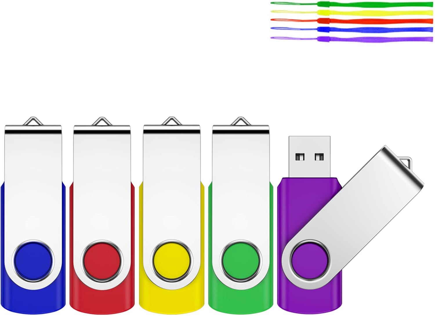 Offre incroyable : 5 Clés USB 64 Go ultra rapides avec LED ! Ne ratez pas ces indispensables du stockage !