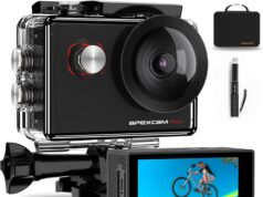 Captivez Vos Aventures : Caméra Sport 4K WiFi avec Auto-Angle, Écran LCD, et Kit Complet pour Des Souvenirs Épiques!