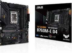 Découvrez la carte mère révolutionnaire ASUS TUF GAMING B760M-E D4 : performances de gaming époustouflantes et fonctionnalités de pointe à couper le souffle !