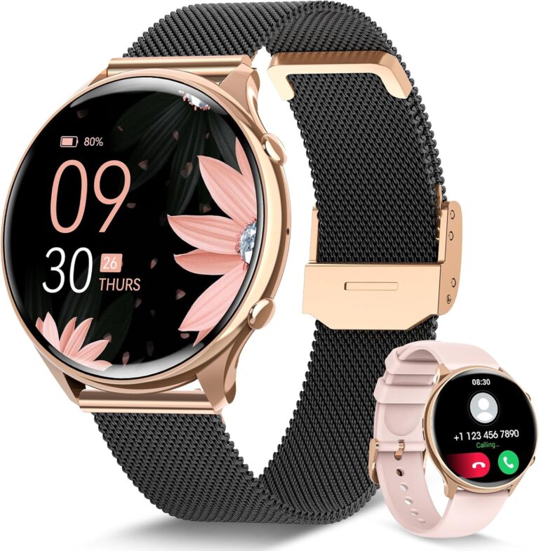 Découvrez la montre connectée ultime pour femmes : Appels Bluetooth, 120 modes sport, et bien plus ! Ne ratez pas ça !