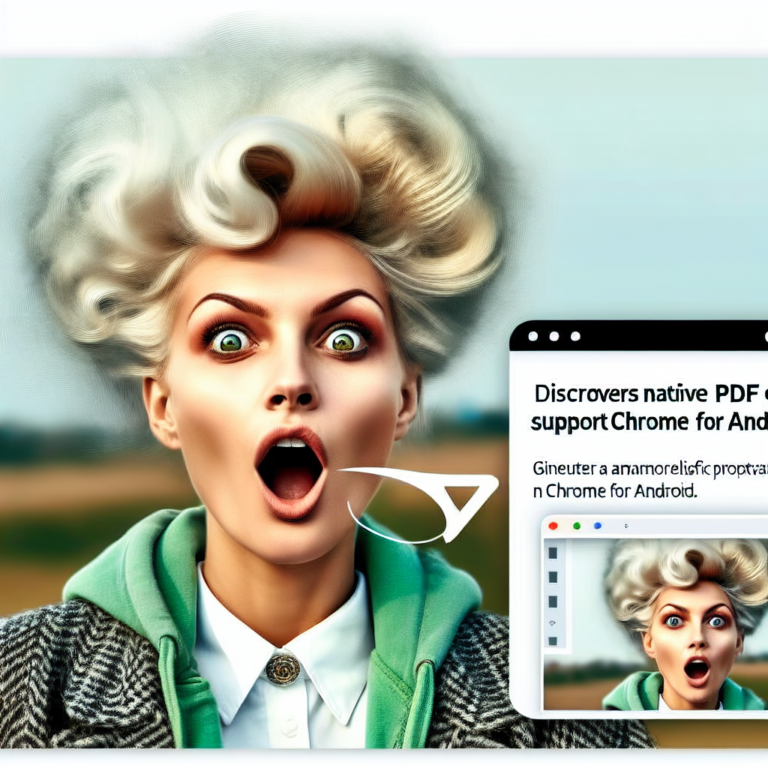 Êtes-vous prêt à découvrir la prise en charge PDF native sur Chrome pour Android ?!