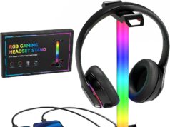 Découvrez le Support Gamer Ultime : Casque RGB Éblouissant avec Ports USB, le Must-Have des Gamers ! 🚀🎮